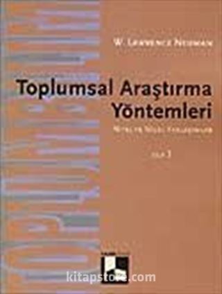 Toplumsal Araştırma Yöntemleri 1.Cilt