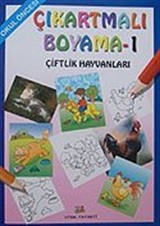 Okul Öncesi Çıkartmalı Boyama (4 Kitap takım)