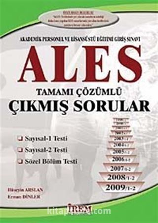 ALES Tamamı Çözümlü Çıkmış Sorular