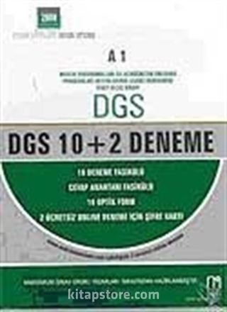 DGS 10 + 2 Deneme