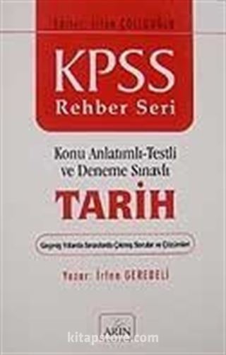 KPSS Tarih Konu Anlatımlı ve Deneme Sınavlı