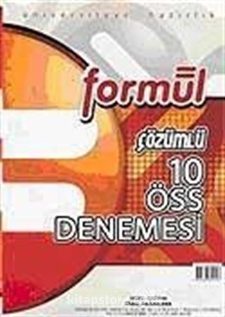 Çözümlü 10 ÖSS Denemesi