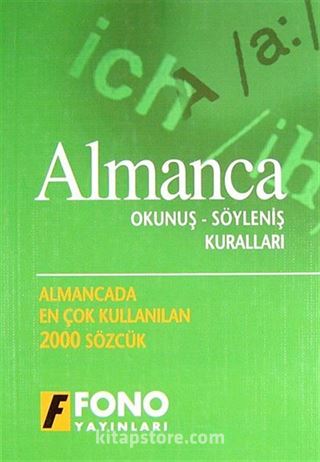 Almanca Okunuş Söyleniş Kuralları