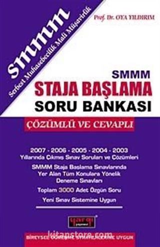 SMMM Staja Başlama Soru Bankası