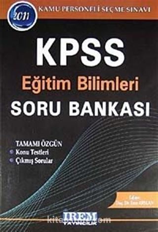 2011 KPSS Eğitim Bilimleri Soru Bankası