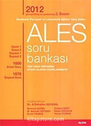 Ales Soru Bankası