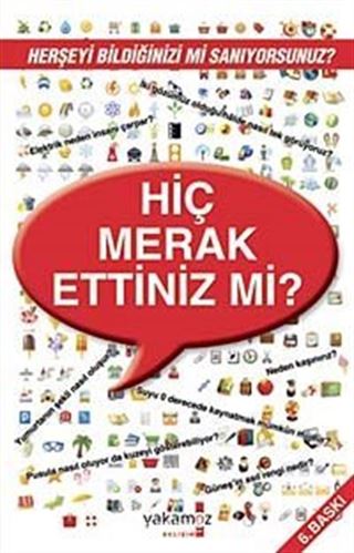 Hiç Merak Ettiniz Mi? (kitap boy)