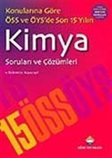 Son 15 Yılın Kimya Soruları ve Çözümleri