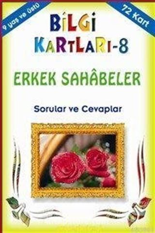 Bilgi Kartları 8 / Erkek Sahabeler (72 Kart) Kod:25