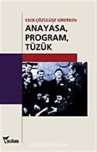 Anayasa, Program, Tüzük