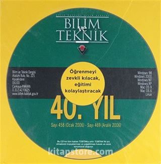 Bilim ve Teknik 40. Yıl Sayı:458-Sayı:469 / Cd-Rom