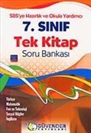 7. Sınıf SBS'ye Hazırlık ve Okula Yardımcı Tek Kitap Soru Bankası