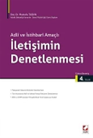 Adli ve İstihbari Amaçlı İletişimin Denetlenmesi