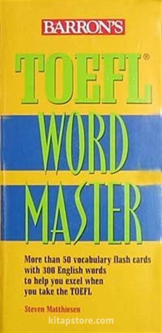 Barron's Toefl Word Master