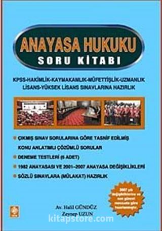 Anayasa Hukuku Soru Kitabı