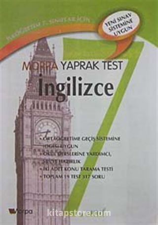 Yaprak Test-7 İngilizce