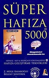 Süper Hafıza 5000 Beyninizi Renklendirin Mavi Kitap