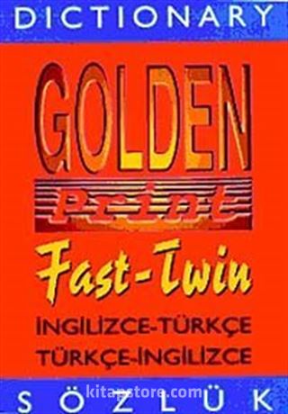 Dictionary Golden Print Fast-Twin