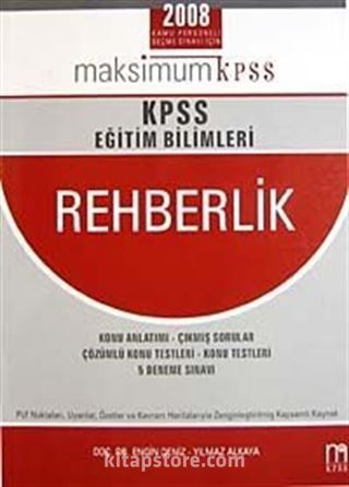 Maksimum KPSS Eğitim Bilimleri - Rehberlik 2009