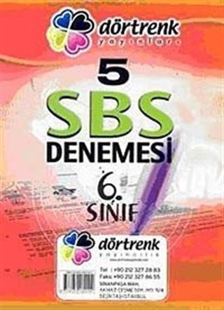 6. Sınıf 5 SBS Denemesi