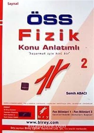 ÖSS Fizik Konu Anlatımlı-2 Sayısal