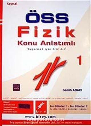 ÖSS Fizik Konu Anlatımlı-1 Sayısal