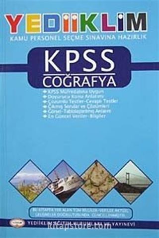 KPSS Coğrafya / Murat Şehir