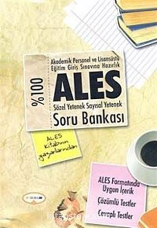 % 100 ALES Soru Bankası (Sözel-Sayısal Yetenek)