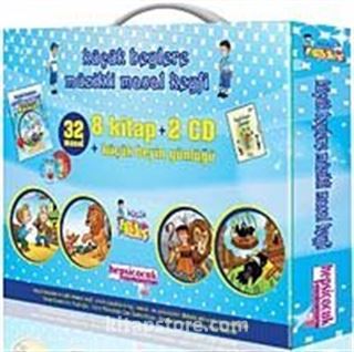 Küçük Beylere Müzikli Masal Keyfi (8 Kitap+2 Cd+Günlük)