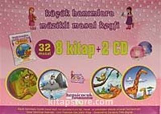 Küçük Hanımlara Müzikli Masal Keyfi (8 Kitap+2 Cd)