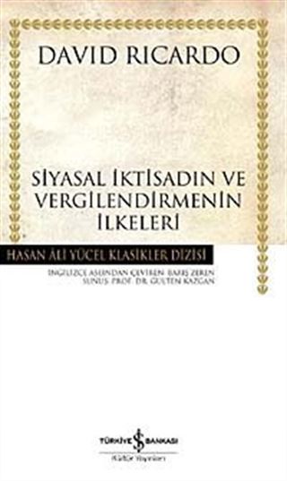 Siyasal İktisadın ve Vergilendirmenin İlkeleri (Ciltli)