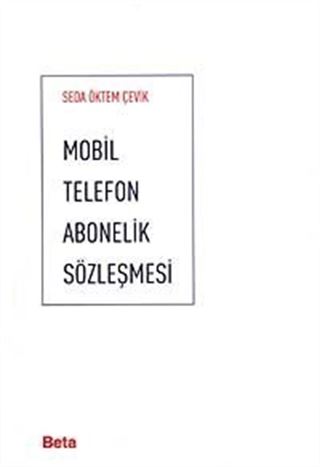 Mobil Telefon Abonelik Sözleşmesi