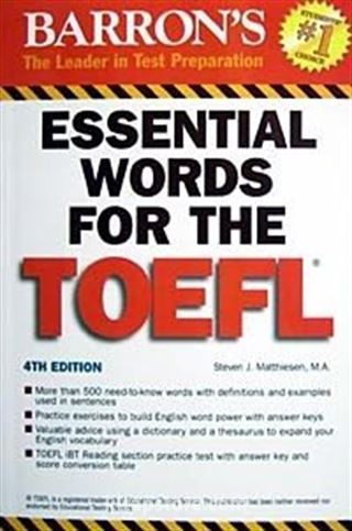 Essential Words For The Toefl