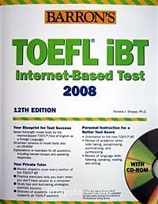 Toefl İbt Internet-Based Test 2008 (Cd Ekli)