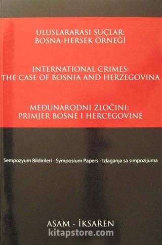 Uluslararası Suçlar Bosna-Hersek Örneği