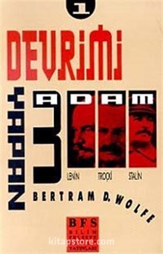 Devrimi Yapan 3 Adam Lenin Troçki Stalin (2 Cilt Takım)