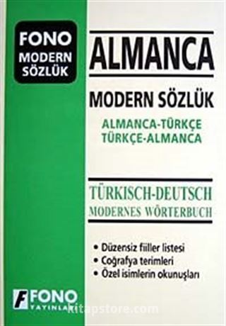 Almanca Modern Sözlük (Almanca-Türkçe/Türkçe-Almanca)