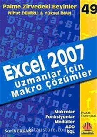 Excel 2007 Uzmanlar İçin Makro Çözümler / Zirvedeki Beyinler-49