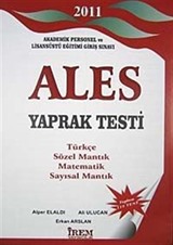 2011 ALES Yaprak Test