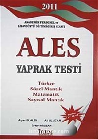 2011 ALES Yaprak Test