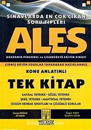 ALES-Tek Kitap-Konu Anlatımlı 2009