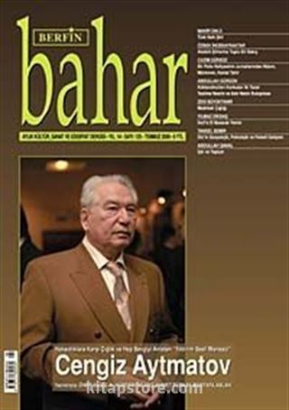 Berfin Bahar Aylık Kültür Sanat ve Edebiyat Dergisi Temmuz 2008 / 125 Sayı