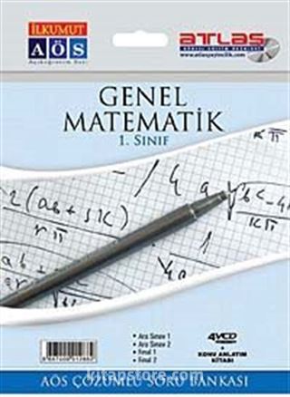 Genel Matematik - 1.Sınıf - AÖS Çözümlü Soru Bankası (4 VCD + 1 Kitap)