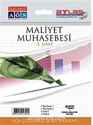 Maliyet Muhasebesi - 3.Sınıf - AÖS Çözümlü Soru Bankası (4 VCD + 1 Kitap)