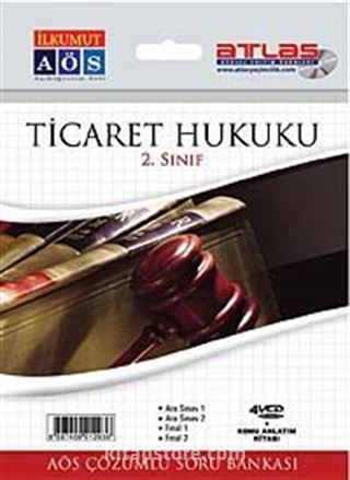 Ticaret Hukuku - 2.Sınıf - AÖS Çözümlü Soru Bankası (4 VCD + 1 Kitap)