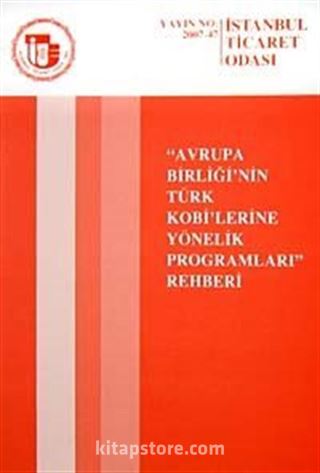 Avrupa Birliği'nin Türk Kobi'lerine Yönelik Programları Rehberi