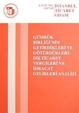 Gümrük Birliği'nin Getirdikleri ve Götürdükleri Dış Ticaret Vergileri ve İhracat Gelirleri Analizi