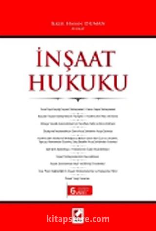 İnşaat Hukuku Açıklamalı - İçtihatlı (Ciltli)