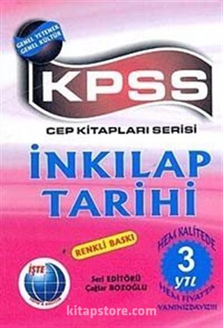 KPSS Cep Kitapları Serisi-İnkılap Tarihi