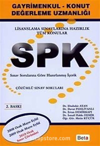 SPK Gayrimenkul-Konut Değerleme Uzmanlığı